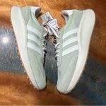 Adidas New Run 70s retro Running shoes size 10 Light Green White Sneakers Photo 3