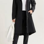 Zella Journey Water Resistant Raincoat - Women's Medium Black Photo 0