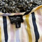 Free Press  Striped Crossover Blouse​​​​​​​​​ Photo 1