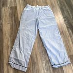 J.Crew  Light Blue Pajama Pants Medium Photo 5