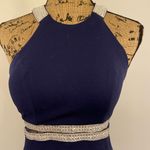 Sequin Hearts  Navy Blue Long Dress Photo 1