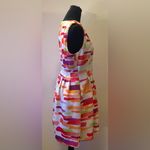 Vince Camuto - Pink and Orange A-Line Mini Dress Size 14 Photo 3