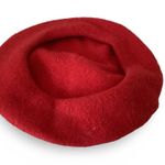 Vintage Normandy Ultrabasque Wool Beret Red Photo 1
