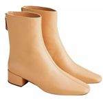 J.Crew Roxie ankle boots tan leather Size 8 Photo 0