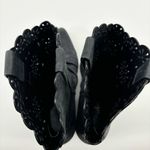 Guess By Marciano Cowboy Boots Size 8.5 Short Ankle Laser Lace Cutout Dark Gray Photo 6