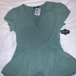 AUW  Green Blouse Photo 0