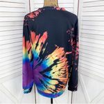 Bagelise‎ Sanderson Witch Museum Tie Dye Sweatshirt Large Black Photo 9