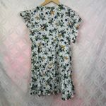 ZARA  Floral Ruffle Mini Dress Size XS Photo 5