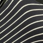 Jones New York Cold Shoulder Navy and White Stripe Blouse Size X-Large Photo 3
