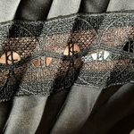 Karl Lagerfeld Karl‎ Lagerfeld Black Asymmetrical Pleated Midi Skirt Size XS Photo 5