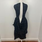 Simone Rocha Eyelet Midi Dress Sleeveless Draped Back Dress Size 2 NWT $1,770 Photo 7