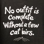 Lee Total Cotton‎ by  “No outfit is complete without a few CAT hairs” Tshirt sz L Photo 1
