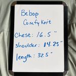 Bebop Comfy  Shirt Dress Babydoll Sage Knit  New Photo 11