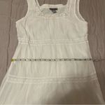 Peppermint Bay White Lace Trim Cotton Mini Dress Size M Photo 4