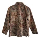 Erin London Vintage  Tapestry Jacket size small Jaquard Brown Tan Photo 3