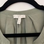 Joie  Green Silk Tank Blouse Photo 3