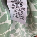 Available by Angela Fashion Ivory Green Ruffle Sleeve Top  Photo 4