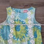 Lilly Pulitzer  Shift Dress Size 8 Originals Aquamarine Seeing Things Pockets Photo 5