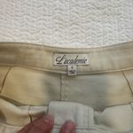 L'Academie  Ashlia Stretch Cream Mini Skirt Photo 5