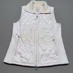L.L.Bean  Women's Cream Quilted Vest Photo 0