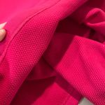 Adidas Athletics Pullover Hoodie Climawarm Sweatshirt Sz XL Pink Boxy Short Photo 11