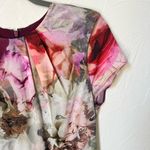 Ted Baker Ceyara stealth floral black dress size 4 Photo 1