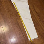 Derek Lam  10 CROSBY Mila Patchwork Girlfriend Mid Rise White Denim Jeans sz 25 Photo 7