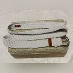 Ralph Lauren White Braided Belt. S44 inches. Like New Condition Photo 4