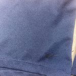 Nike New  Dri-Fit Women's Training Crossback Long Sleeve Top Navy Blue Sz Large Photo 4