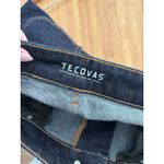 Tecovas Women's High Rise Straight Jeans Dark Blue Wash Cowgirl Western Size‎ 28 Photo 6