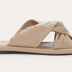 Everlane  The Day Twist Sandals in Warm Khaki 8 New Womens Slides Photo 2
