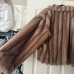 Peppermayo NWOT Naylor Faux Fur Jacket Coat - Brown Photo 10