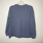 Wildfox New  “SOCIAL” Blue Statement Crewneck Sweatshirt in size XS Photo 6