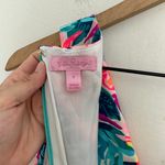 Lilly Pulitzer - Tanya Romper Seaside Aqua Summer Beach Travel Pool Photo 7