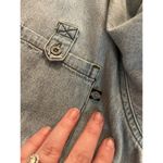 Harley Davidson Vintage Denim Shirt Womens Button Shacket NWT Large Photo 6