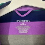 Xhilaration  Striped Hooded Front Tie Long Sleeve Sleepwear Cover Up Womens XS Photo 4