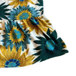 Lulus Floral Print Shift Dress Spaghetti Strap Sunflower Bold Size Small Women's Photo 3