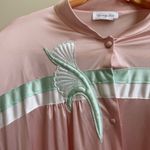 Vanity Fair NWT old Stock Vintage  Robe Nightgown Housecoat Pastel Seashell Large Photo 2