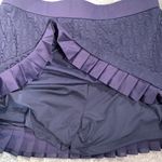 J. McLaughlin  navy Mini wave bubble skort Pleated Hem Photo 8