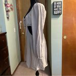 Wild Fable  beige long sleeve mini dress with side cutouts size XXL boho festival Photo 3