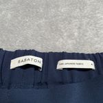 Babaton Pants 4 Blue Cohen Japanese Trouser Career Work Office Elastic Waist Photo 2