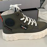 Palladium  High-Top Sneakers with White Laces Size 6.5 Photo 1