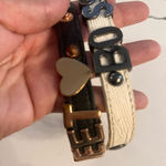 Bundle of three Y2K retro bracelets Black Photo 4