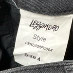 Leggiadro Women’s Size 4 Dark Gray Brushed Cotton Blend Flannel Trousers Pants Photo 6
