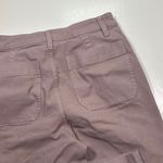 Madewell High-Waisted Cropped Chino Pants in Dusty Mauve Casual Women's 27 Photo 3