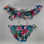 Ymi  Swimwear Tropical Bandeau Bikini Photo 1