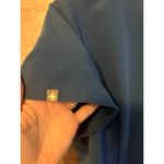 FIGS  Medical Top Shirt Blue Size Small V neck Short Sleeves Pocket Photo 2