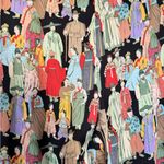 Natori Multicolor Graphic Bottom Pajama Size S Red Photo 4