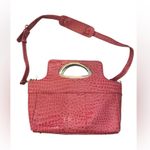 Beijo Pink Patent Leather Crocodile Photo 1