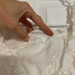 ASTR  The Label Verana Cut Out Puff Sleeve Dress White Photo 3